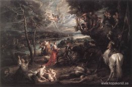 Landskap med Saint George and the Dragon Landskap med Saint George and the Dragon