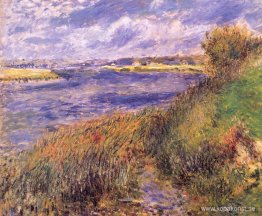 Banken av Seine vid Champrosay Banken av Seine vid Champrosay