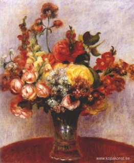 Blommor i en vas Blommor i en vas