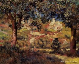 Landskap i La Roche Guyon Landskap i La Roche Guyon