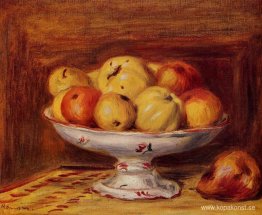 Stilleben med äpplen och päron Stilleben med äpplen och päron