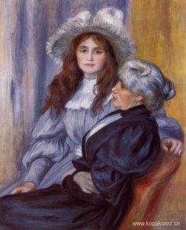 Berthe Morisot och hennes dotter Julie Manet Berthe Morisot och hennes dotter Julie Manet