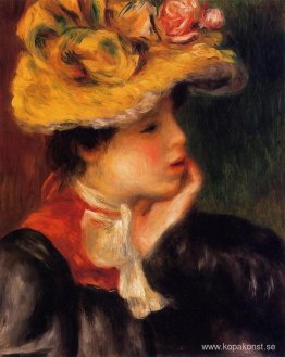 Chef för en ung kvinna (Yellow Hat) Chef för en ung kvinna (Yellow Hat)