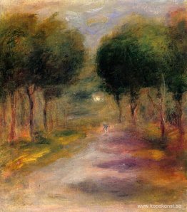 Landskap med träd Landskap med träd