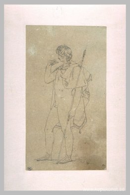 Figuren av Orestes naken Figuren av Orestes naken
