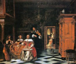 Porträtt av en familj av musiker Porträtt av en familj av musiker