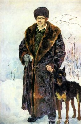 Självporträtt med hund Självporträtt med hund