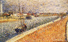 Studie för "The Channel at Gravelines" Studie för "The Channel at Gravelines"