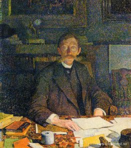 Emile Verhaeren i sin studie Emile Verhaeren i sin studie