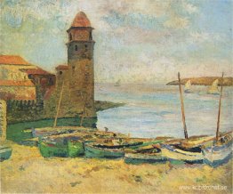 Hamnen i Collioure Hamnen i Collioure