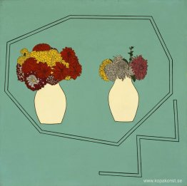 Vaser av blommor Vaser av blommor