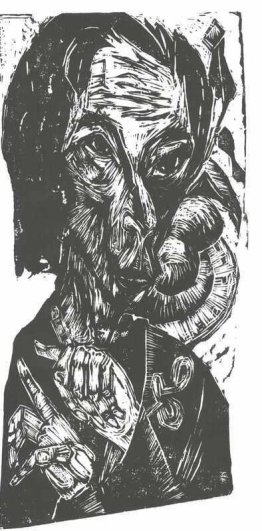 Porträtt av en sjuk man Porträtt av en sjuk man