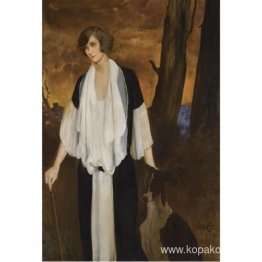 Porträtt av framtidens grevinna Henri de Boisgelin Porträtt av framtidens grevinna Henri de Boisgelin