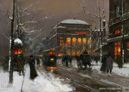 Chatelet på vintern Chatelet på vintern