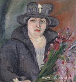 Porträtt av Irma Sterns mor Porträtt av Irma Sterns mor