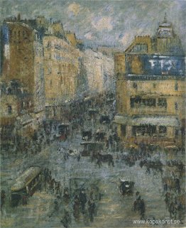 Cligancourt Street i Paris Cligancourt Street i Paris