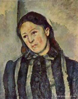 Madame Cezanne med obundet hår Madame Cezanne med obundet hår