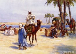 Resenärer nära Kairo Resenärer nära Kairo