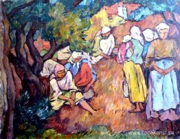 Komposition med bondkvinnor Komposition med bondkvinnor