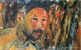 Självporträtt med skägg Självporträtt med skägg