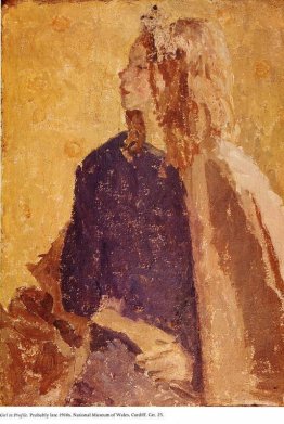 Tjej i profil Tjej i profil