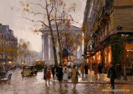 Madeleine och Rue Royale, Paris Madeleine och Rue Royale, Paris