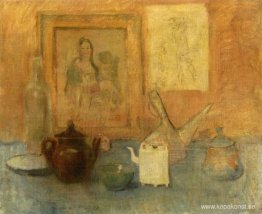 Stilleben med bord Stilleben med bord