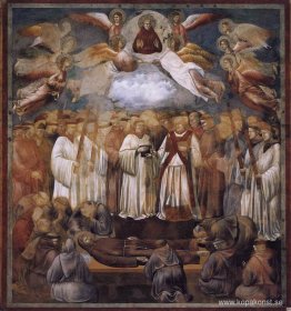 Franciskus död och himmelsfärd Franciskus död och himmelsfärd