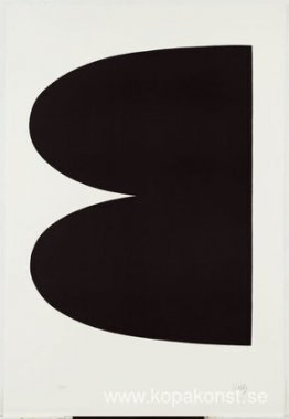 Svart från Suite of Twenty-Seven Color Lithographs Svart från Suite of Twenty-Seven Color Lithographs