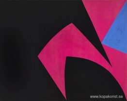 Magiska rymdformer (svart, fuchsia) Magiska rymdformer (svart, fuchsia)