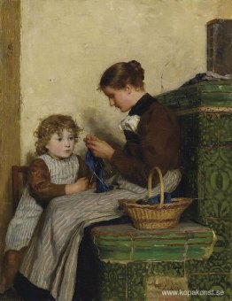 Bertha Gugger med dotter Bertha Gugger med dotter