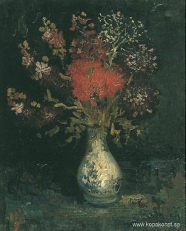 Vas med blommor Vas med blommor