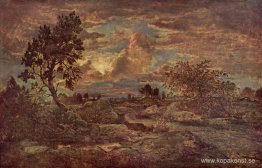 Solnedgång vid Arbonne Solnedgång vid Arbonne