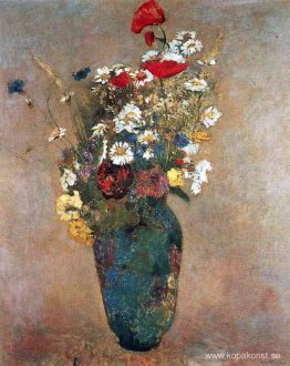 Vas med blommor Vas med blommor