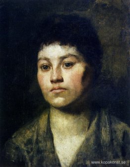 Porträtt av en flicka Porträtt av en flicka