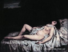 Liggande naken Liggande naken