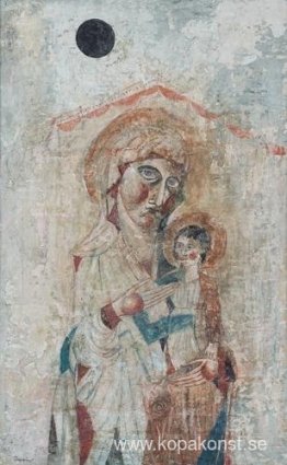 Madonna med barn Madonna med barn