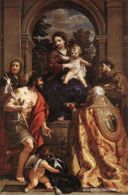 Madonna och Saints Madonna och Saints