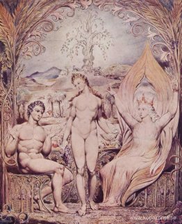 Ärkeängeln Raphael med Adam och Eva Ärkeängeln Raphael med Adam och Eva