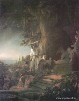 Kristus och Maria Magdalena vid graven Kristus och Maria Magdalena vid graven