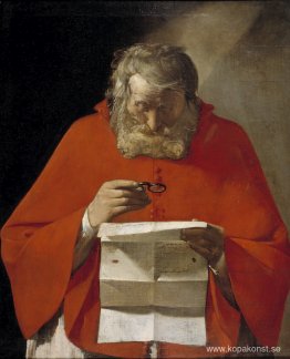 Saint Hieronymus läser ett brev Saint Hieronymus läser ett brev