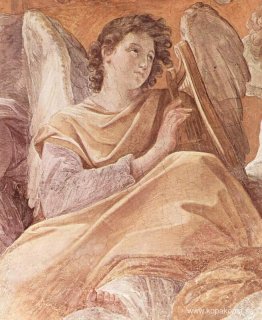 Himlens drottning och änglarna pla (fresker i Palazzo Quirinale, Himlens drottning och änglarna pla (fresker i Palazzo Quirinale,