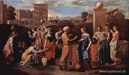 Eliezer och Rebecca vid brunnen Eliezer och Rebecca vid brunnen