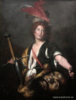 David med Goliats huvud David med Goliats huvud