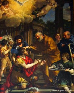Ananias återställer åsynen av Sankt Paulus Ananias återställer åsynen av Sankt Paulus