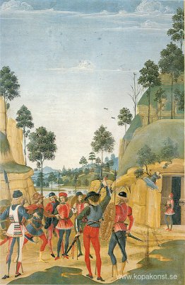 Saint Bernardino släpper en fånge Saint Bernardino släpper en fånge