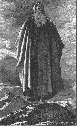 Moses ser på det utlovade landet Moses ser på det utlovade landet