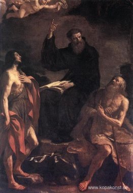 St Augustine, St John the Baptist och St Paul Eremit St Augustine, St John the Baptist och St Paul Eremit