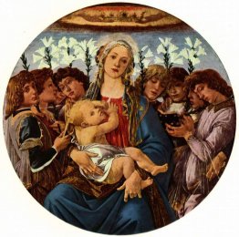 Madonna med barn och sjungande änglar Madonna med barn och sjungande änglar