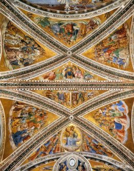 Takfresker i kapellet i San Brizio Takfresker i kapellet i San Brizio